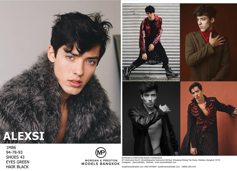 ALEXSI | Model | Morgan & Preston Model Agency Bangkok