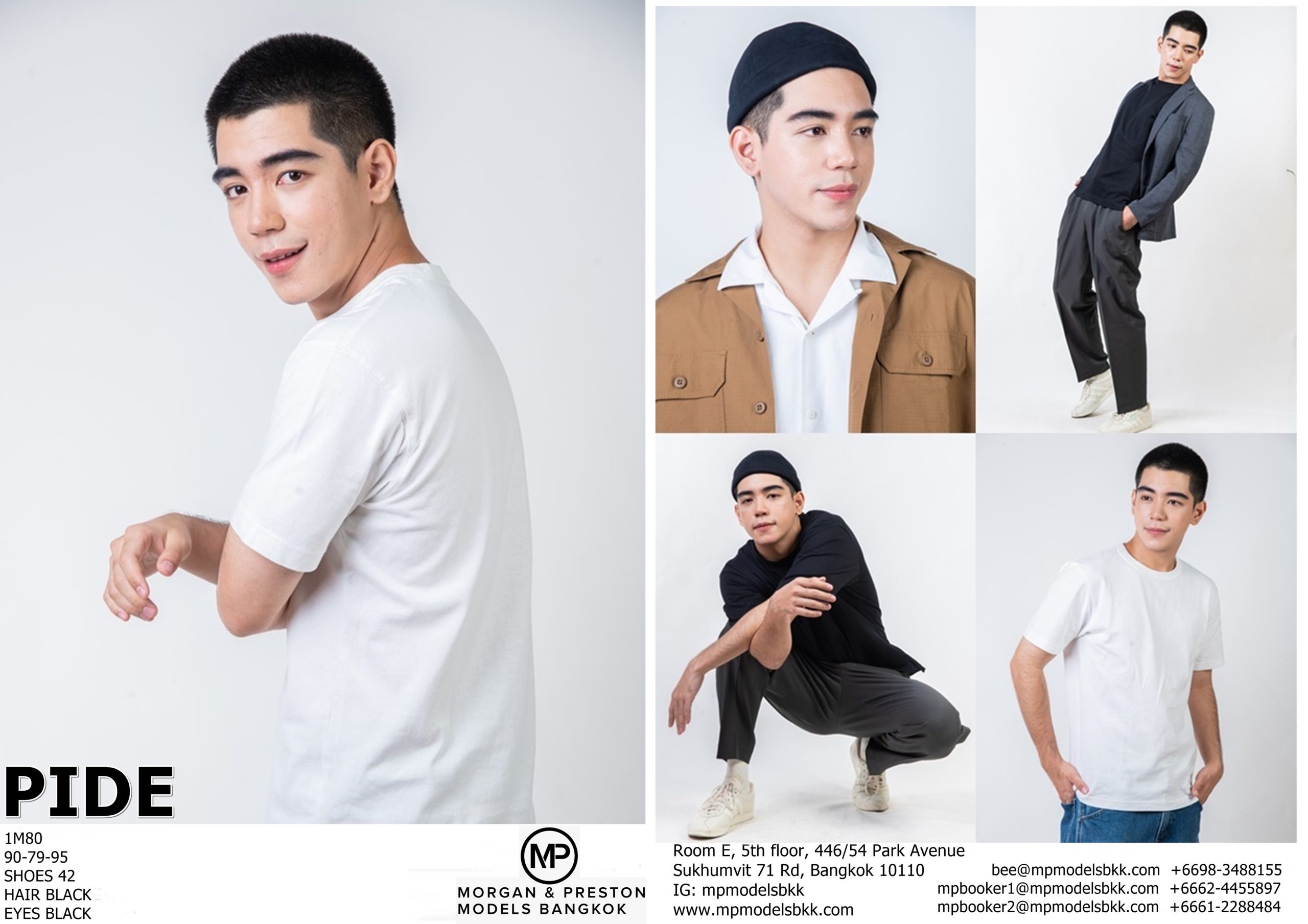 PIDE | Model | Morgan & Preston Model Agency Bangkok
